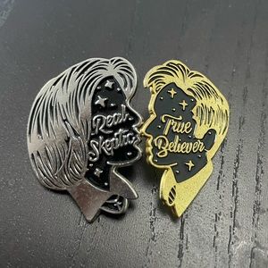 The X-File, Real Skeptic and True Believer pins